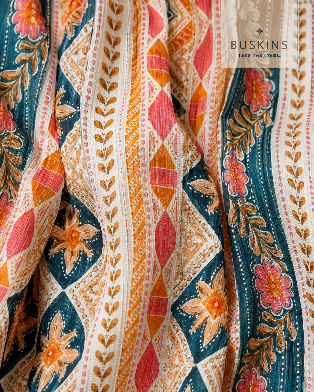 Marrakesh Printed Wide-Leg Pants