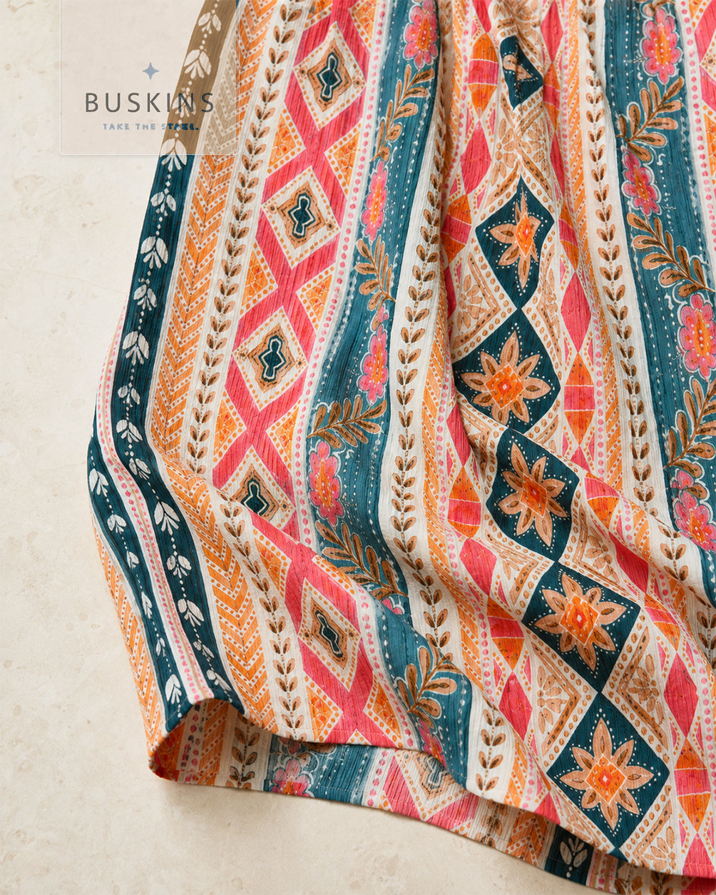 Marrakesh Printed Wide-Leg Pants