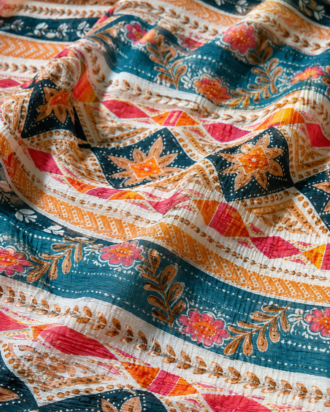 Marrakesh Printed Wide-Leg Pants