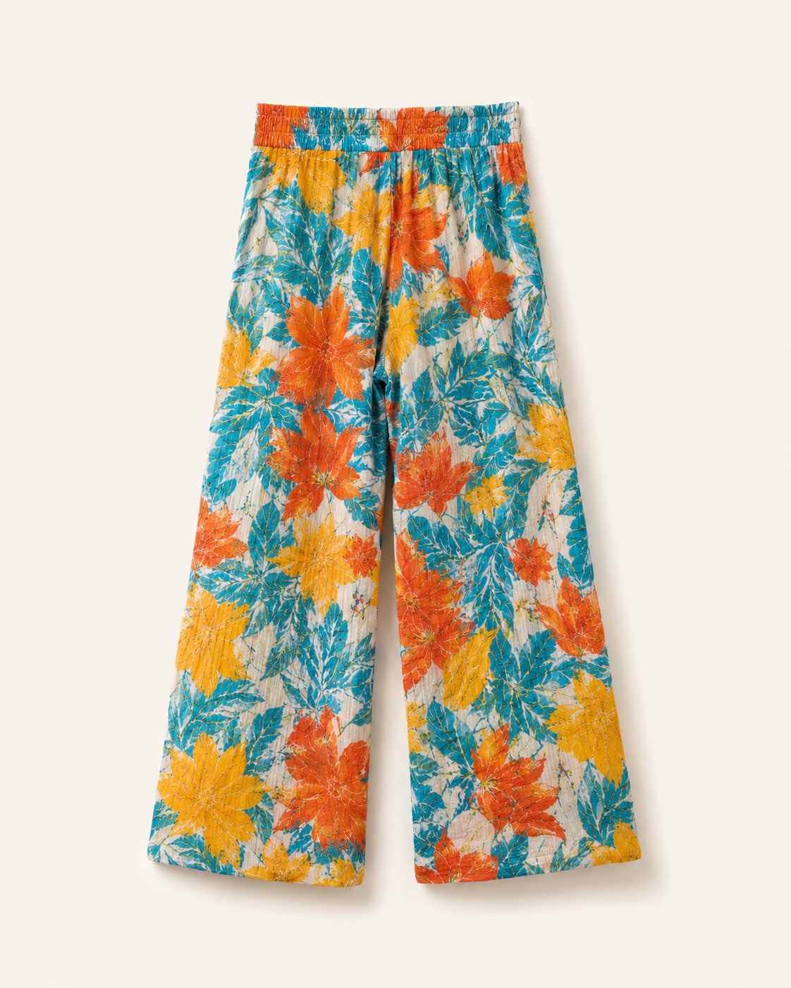 Tropicana Printed Wide-Leg Pants