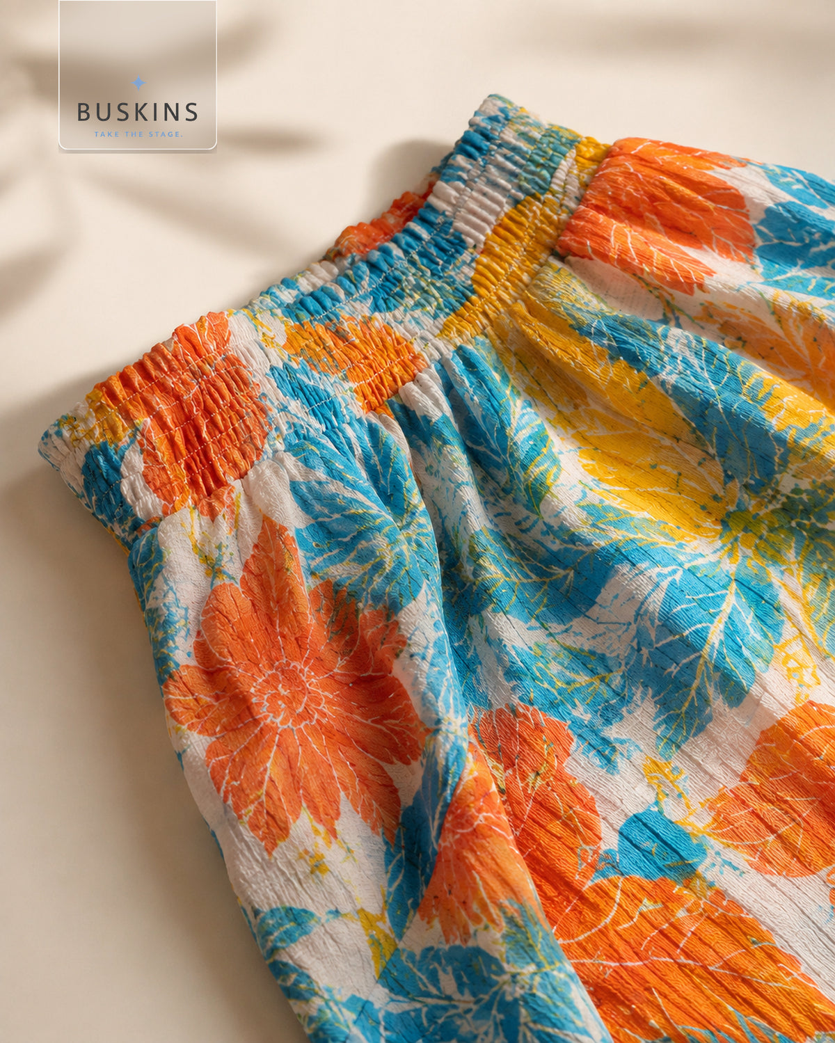 Tropicana Printed Wide-Leg Pants